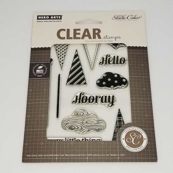 Studio Calico Hero Arts Clear Photopolymer Stamp Sets- New in Original Packaging - Picture 4 of 11